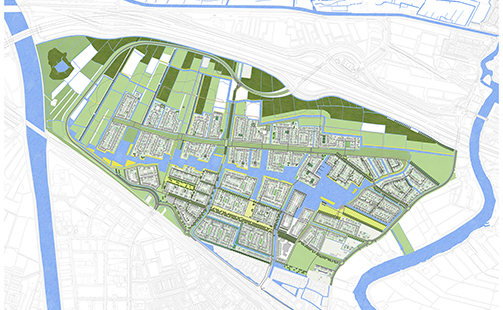 New Residential area in Weespersluis